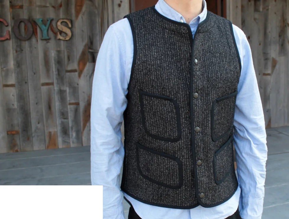 Colete em Cashmere Waistcoats  Amaijoin