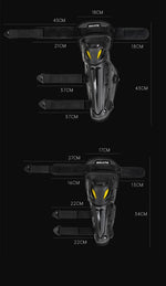 Load image into Gallery viewer, Motorcycle Knee Pad Elbow Protective Combo Knee Protector Equipment Gear Outdoor Sport Motocross Knee Pad Ventilate Four Seasons  Amaijoin
