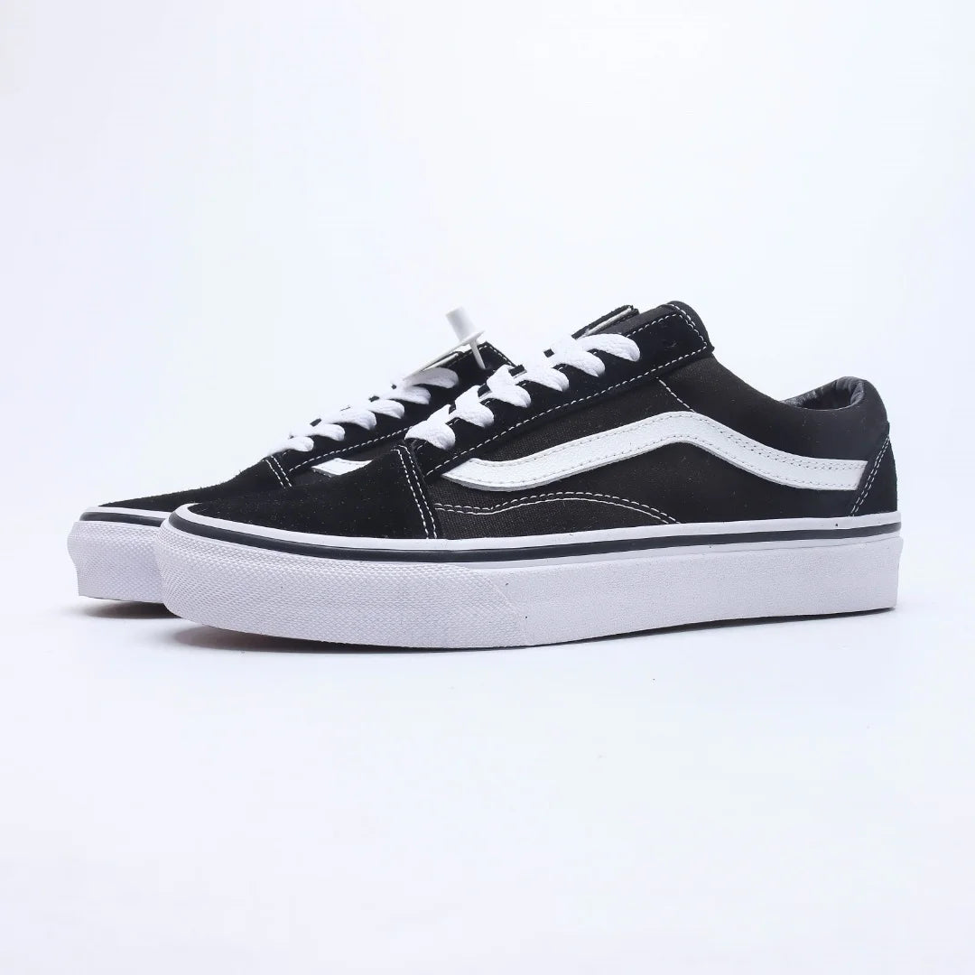 Vans Old Skool Black Shoes Original Men Women Sneakers Unisex Skateboarding Shoes Lace-Up Shoes Athletic Tenis Walking Shoes  Amaijoin