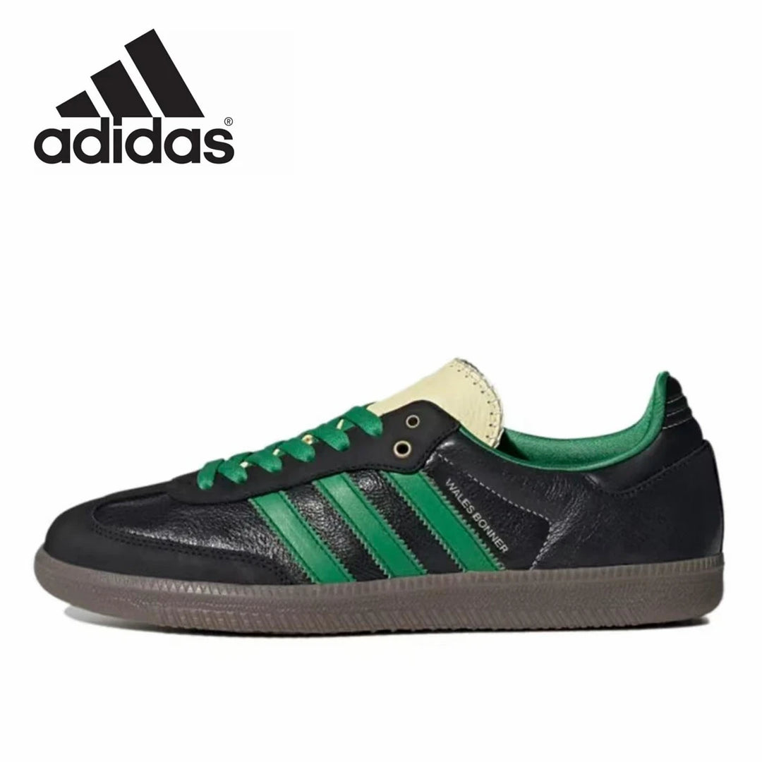 Adidas Samba Pony Wales Bonner Leopard German Training Gazelle Shoes Retro Versatile Sports and Casual Board Shoes sneakers  Amaijoin