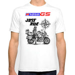 Load image into Gallery viewer, New T-Shirt drive The Classic Motorcycle r1250gs fans Print Motorbike flat boxer engine motorcycle Adventure Casual T Shirts  Amaijoin
