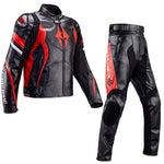 Load image into Gallery viewer, Motorcycle Coat Male Waterproof Winter Warm Racing Suit Four Seasons Motorcycle Female Windproof Rain And Fall Leather Motorcycl  Amaijoin
