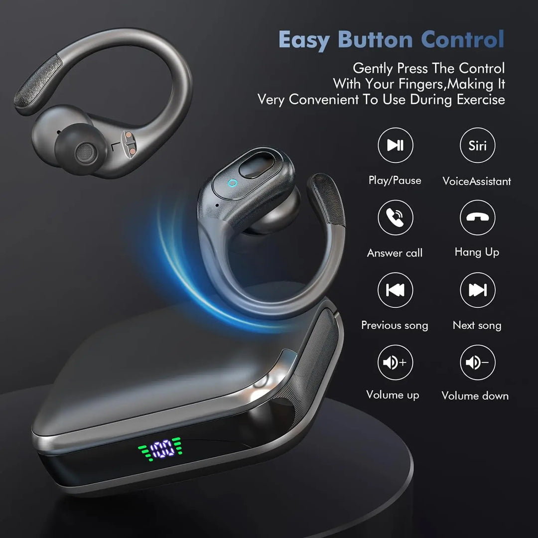 BX31 TWS Wireless Headphones Noise Cancelling Gaming Earphone Bluetooth 5.3 HIFI Sport Earbuds Music Headsets For Android iPhone  Amaijoin