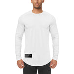 Load image into Gallery viewer, High Elastic Tight Long Sleeve Casual Shirt Autumn Breathable Quick Dry Mens T-shirt Gym Fitness Bodybuilding Running Sportswear  Amaijoin
