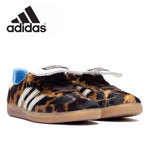 Carregue a imagem no visualizador da Galeria, Adidas Samba Pony Wales Bonner Leopard German Training Gazelle Shoes Retro Versatile Sports and Casual Board Shoes sneakers  Amaijoin
