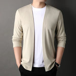 Load image into Gallery viewer, New Men&#39;s Long Sleeved Cardigan Jacket Casual Fashion Top  Amaijoin
