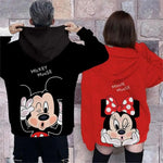 Load image into Gallery viewer, Couple Outfit Disney Hoodies Minnie Mouse Women&#39;s Casual Sweatshirt Couple Hoodie Men&#39;s Women Clothing Mickey Y2k Print Top  Amaijoin
