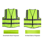 Load image into Gallery viewer, Adjustable Reflective Security Vests High Visibility Reflective Safety Vest Traffic Night Outdoor For Running Cycling Sports  Amaijoin
