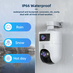 Load image into Gallery viewer, JOOAN 6MP 4K PTZ WiFi IP Camera 5G WIFI Dual Lens Outdoor Waterproof Security Camera Color Night AI Tracking CCTV Surveillance  Amaijoin
