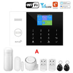 Load image into Gallery viewer, PGST Residential Tuya Smart Gsm Wifi Alarm System for Home Wireless Security Alarm House Smart Life App Control work with ALexa  Amaijoin
