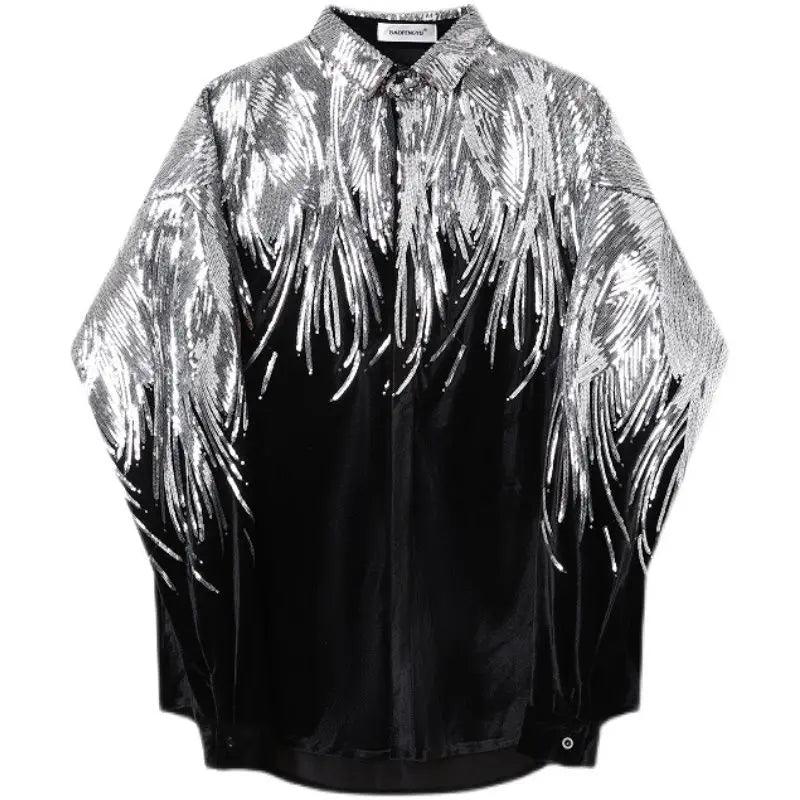 Camisa Sequin Deluxe  Amaijoin