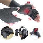 Load image into Gallery viewer, Relieve Hand Discomfort with 1pair Fingerless Compression Gloves  Amaijoin
