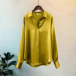 Load image into Gallery viewer, Summer Shirts And Blouses Woman Casual Top Autumn Winter Korean Long Sleeve Button Elegance Sweet Casual Office Lady New Shirts  Amaijoin
