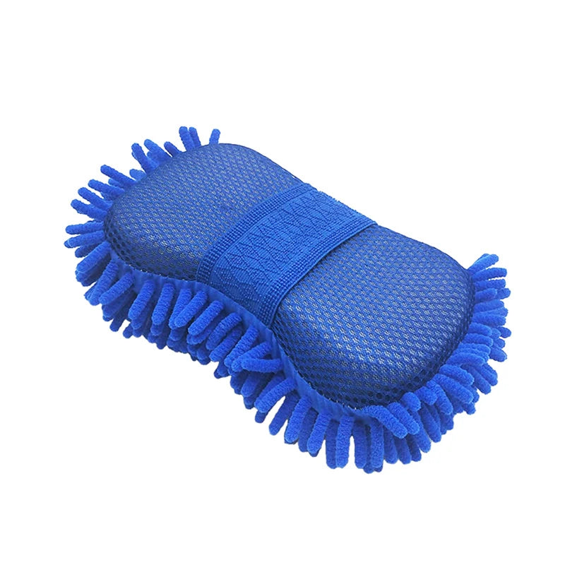 Car Chenille Premium Scratch-Free Microfiber Wash Mitt Waterproof Car Thick Cleaning Mitt Wax Detailing Brush Auto Care Glove  Amaijoin