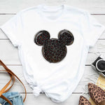 Load image into Gallery viewer, New T-shirts for Women Fashion Heart Minnie Print T Shirt Streetwear Clothes Kawaii Mickey Mouse Disney T Shirt Female Tops  Amaijoin
