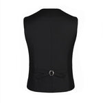 Load image into Gallery viewer, Dress Vests For Men Slim Fit Mens Suit Vest Male Waistcoat Gilet Homme Casual Sleeveless Formal Business Jacket Plus Size M-6XL  Amaijoin
