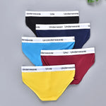 Load image into Gallery viewer, 3Pcs Men&#39;s Briefs Secy Mens Underwear Letters Print Belt Men&#39;s Panties Slip Male Breathable 3D Pouch Underwear Men Underpants  Amaijoin
