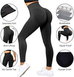 Load image into Gallery viewer, 2023 Seamless Knitted Fitness GYM Pants Women&#39;s High Waist and Hips Tight Peach Buttocks High Waist Nude Yoga Pants  Amaijoin
