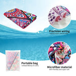 Load image into Gallery viewer, HiTurbo Microfiber Blanket Quick Drying Beach Towels, Oversized 35*71in Printing Towel, Super Absorbent Pool Towel Blanket, Bohe  Amaijoin
