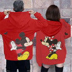 Load image into Gallery viewer, Couple Outfit Disney Hoodies Minnie Mouse Women&#39;s Casual Sweatshirt Couple Hoodie Men&#39;s Women Clothing Mickey Y2k Print Top  Amaijoin
