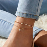 Carregue a imagem no visualizador da Galeria, Modyle New Fashion Simple Heart Female Anklets Foot Jewelry Leg New Anklets On Foot Ankle Bracelets For Women Leg Chain Gifts  Amaijoin
