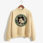 Load image into Gallery viewer, Sweatshirts Turtleneck Minnie Kawaii Cartoon  Anime Sweatshirt Disney Mickey Mouse Hoodie Clothes Girl Boy Top Hoodies  Amaijoin
