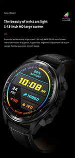 Load image into Gallery viewer, Luxury 2 in 1 Smart Watch 4G RAM Local Music Bluetooth Call ENC Headphones AMOLED 466*466 Smart Watches For Women 2023 Clock Men  Amaijoin
