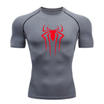 Load image into Gallery viewer, New Compression Shirt Men Fitness Gym Super Hero Sport Running T-Shirt Rashgard Tops Tee Quick Dry Short Sleeve T-Shirt For Men  Amaijoin
