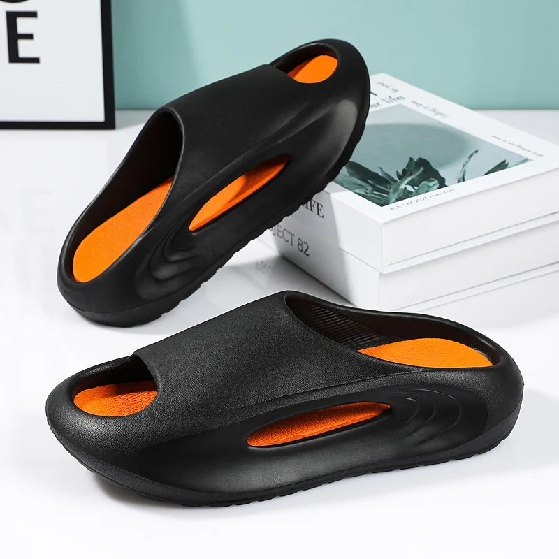 Eva Summer Men's Sandal Slip-on Outdoor Mans Casual Shoes Simple Shoe For Men Lightweight Slipper Non-slip Man Sandals Hot Sale  Amaijoin