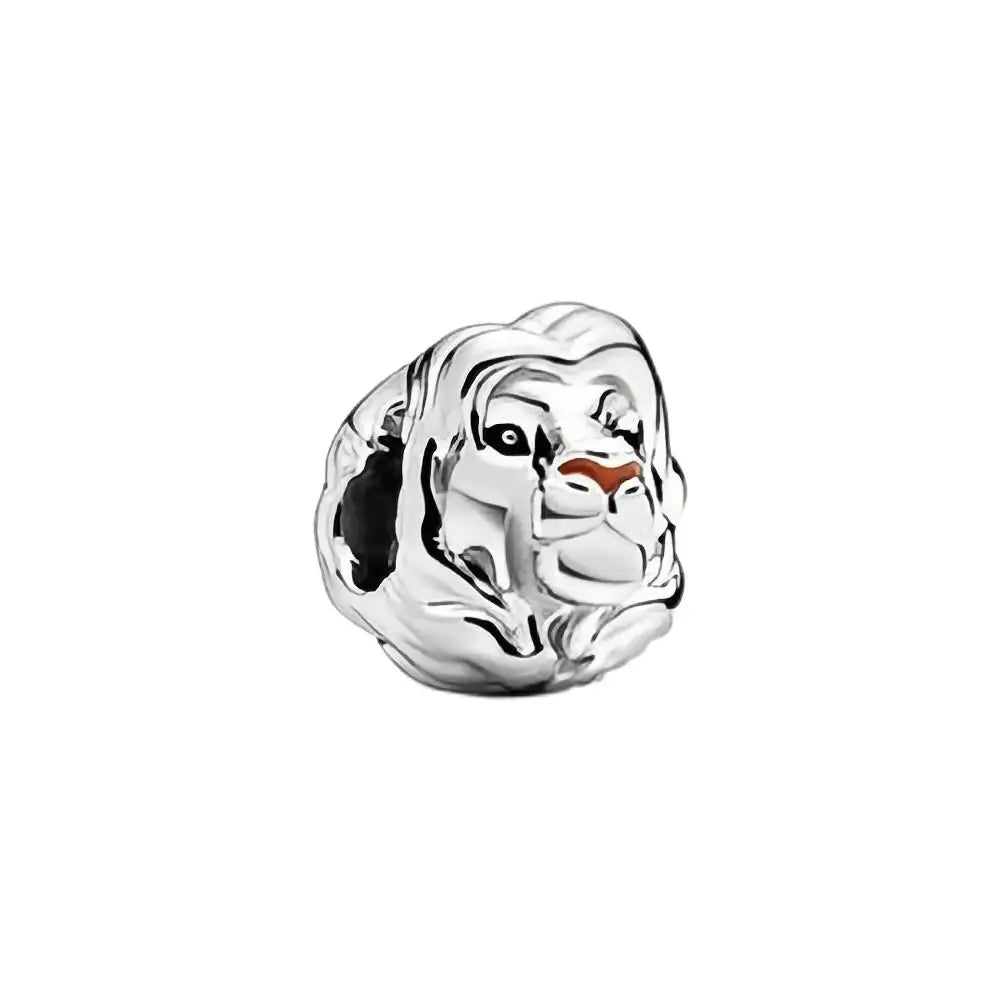 Lion King Simba Simba & Nana Series Charm Fit Original Pandora Bracelets & Bangle Charms Beads Pendant Jewelry Berloque  Amaijoin