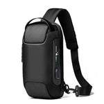 Load image into Gallery viewer, 2023 Men&#39;s Chest Bag Waterproof Crossbody Bag Multifunction Anti-theft Travel Bags Shoulder Bag Male USB Charging Pouch for Man  Amaijoin
