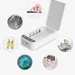 Load image into Gallery viewer, Disinfection Box UV 10w Multifunctional Mobile Phone Wireless Charger Disinfection Box Fully Sealed White Cleaning Box  Amaijoin
