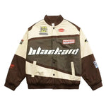 Load image into Gallery viewer, Autumn and winter American baseball uniform jacket for men and women loose thin street racing suit Y2K long-sleeved jacket  Amaijoin
