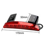 Load image into Gallery viewer, Fender Edge Red LED Motorcycle Accessories Cafe Racer Motorcycle Lights Rear Brake Tail light for XL 883 1200  Amaijoin
