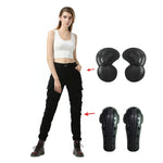 Load image into Gallery viewer, Women Motorcycle Pants Four Seasons Locomotive Jeans Wearable Motocross Pants Moto Motorbiker Biker Riding Pants Pantalon Moto  Amaijoin
