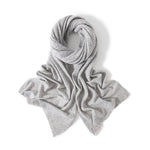 Load image into Gallery viewer, KOIJINSKY New 100% Cashmere180*45 180*40 Women&#39;s Knitted Scarf Autumn Soft Solid Scarf Winter Warm Solid Men&#39;s Scarf  Amaijoin
