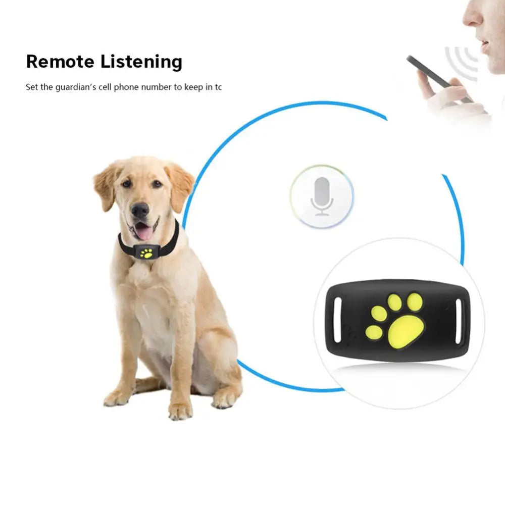 Dogs Cats GPS Tracking Pet GPS Tracker Collar Anti-Lost Device Real Time Tracking Locator Pet Collars For Universal Dogs  Amaijoin