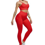 Load image into Gallery viewer, Women Leggings Bubble Butt Fitness Legging Slim High Waist Leggins Mujer Seamless Fitness Legging  Amaijoin
