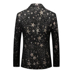 Load image into Gallery viewer, Classic Mens Blazers With Patterns Stars Slim Fit Luxury Fashion Autumn Quality Soft Comfortable Coat Jacket 6XL Terno Masculino  Amaijoin
