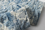 Load image into Gallery viewer, Casaco Denim Spliced  Amaijoin
