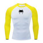 Load image into Gallery viewer, Men O-Neck Compression Shirt Gym MMA Long or Short Sleeve T-shirt Men&#39;s Fitness Bodybuilding Clothes Rashguard Sports Top Tees  Amaijoin
