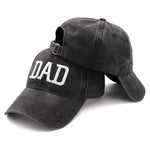 Load image into Gallery viewer, Mom And Dad Hats Fathers Day Mom Dad Gifts Hat Embroidered Adjustable Outdoor Black Baseball Caps For Couples Parents  Amaijoin
