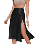 Load image into Gallery viewer, Women&#39;s Sexy Solid Thigh High Waist Swing Midi Skirt  Amaijoin
