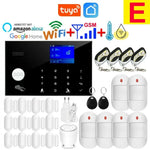 Load image into Gallery viewer, Tuya Smart Home Wifi GSM Burglar Alarm System APP Control 433MHz Wireless Door Water Sensor PIR Motion Carbon Monoxide Detector  Amaijoin
