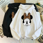 Load image into Gallery viewer, Disney Mickey Mouse Printed Hoodie Minnie Pattern Women&#39;s Sweatshirt Loose Long Sleeve Pullover Y2K Autumn Fleece Men&#39;s Hoodie  Amaijoin
