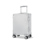 Load image into Gallery viewer, Smooth 100% Aluminum Suitcase Spinner Carry-on Cabin Trolley Case 100 Aluminium Luggage  Amaijoin
