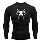 Load image into Gallery viewer, Sun Protection Sports Second Skin Running T-shirt Men&#39;s Fitness Rashgarda MMA Long Sleeves Compression Shirt Workout Clothing  Amaijoin
