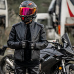 Load image into Gallery viewer, Winter Motorcycle Jacket Leather Men Waterproof Moto Suit Motorbike Riding Jacket Motocross Jacket Windproof Equipment  Amaijoin
