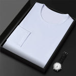 Load image into Gallery viewer, 2024 Men&#39;s New Cotton Round Neck Long Sleeved T-shirt Summer Comfortable Top  Amaijoin
