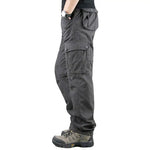 Carregue a imagem no visualizador da Galeria, Tactical Cargo Pants Men Cotton Overalls Outdoor Work Trousers Big Size Hombre Clothing Camo Hiking Pants  Amaijoin
